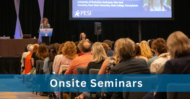 Join one of our in-person, onsite seminars to hear experts live and unfiltered