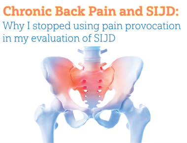 Blog Chronic Back Pain and SIJD