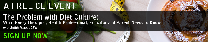 Free Ce Event: The Problem with Diet Culture