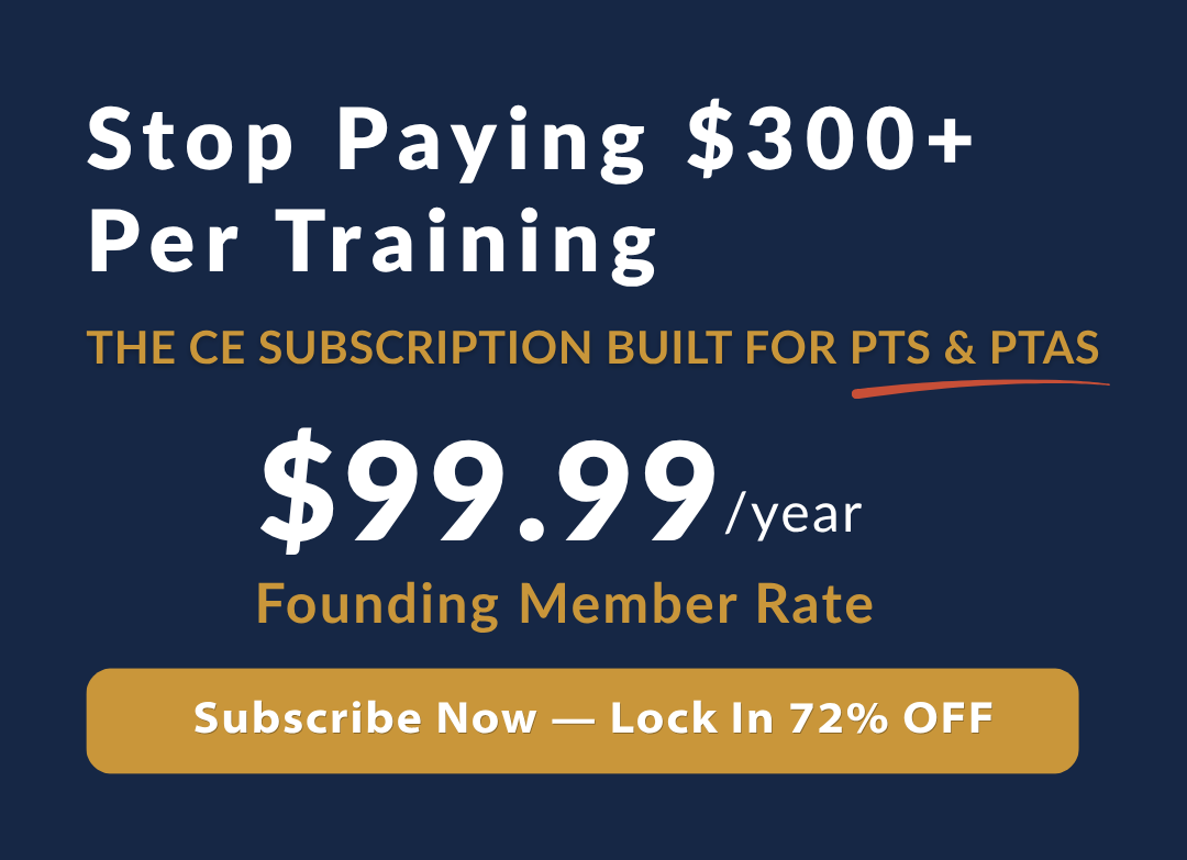 Get The CE Subscription Built for Physical Therapists and join the 45,000+ PTs and PTAs who have trusted PESI for their continuing education since 1979.