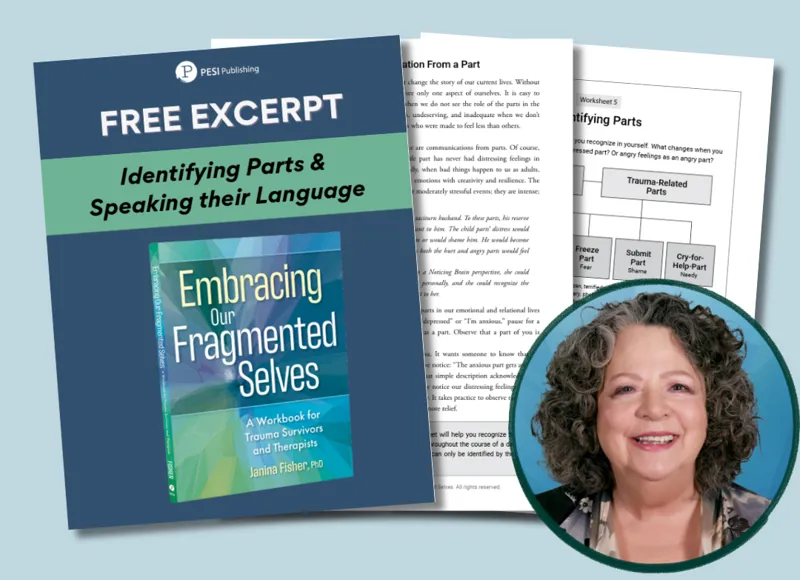 Free Parts Work & Trauma Recovery Worksheets from Embracing Our Fragmented Selves