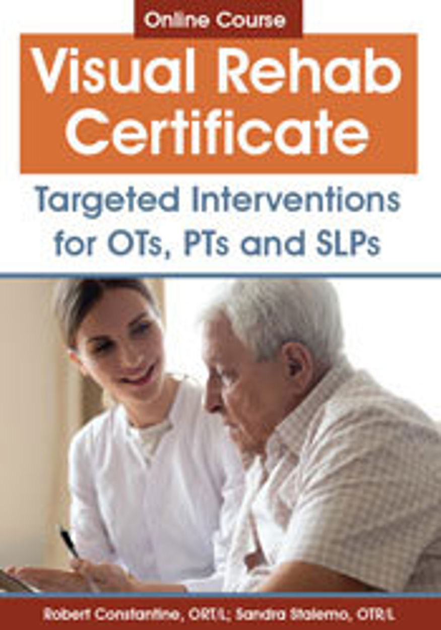Visual Recovery Training Evaluate How Vision Deficits Impact Functional Skills | PESI