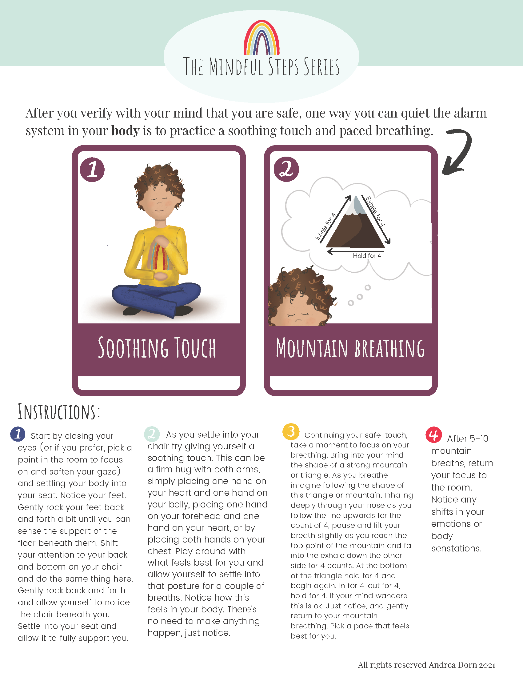 Mountain Breathing Exercise