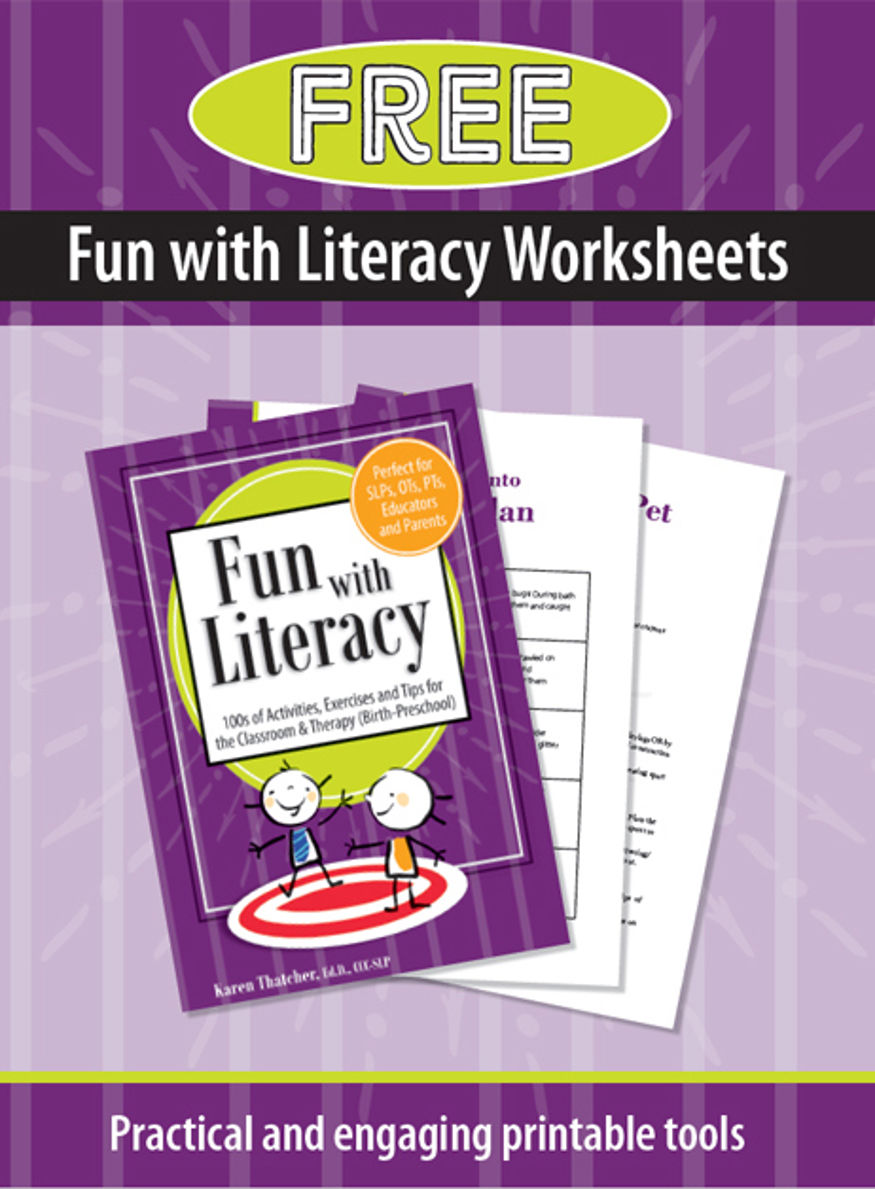 Fun with Literacy worksheet cover